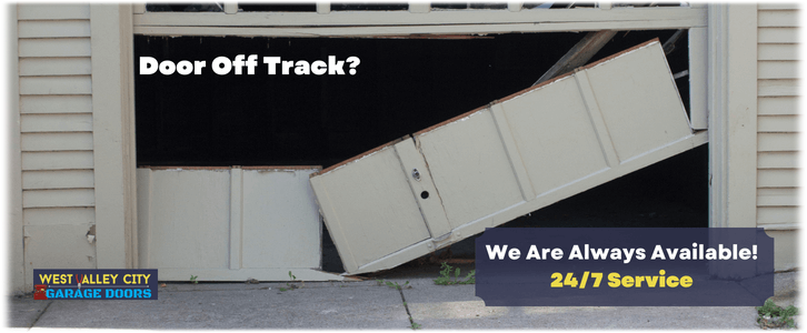 Garage Door Off Track in West Valley City, UT